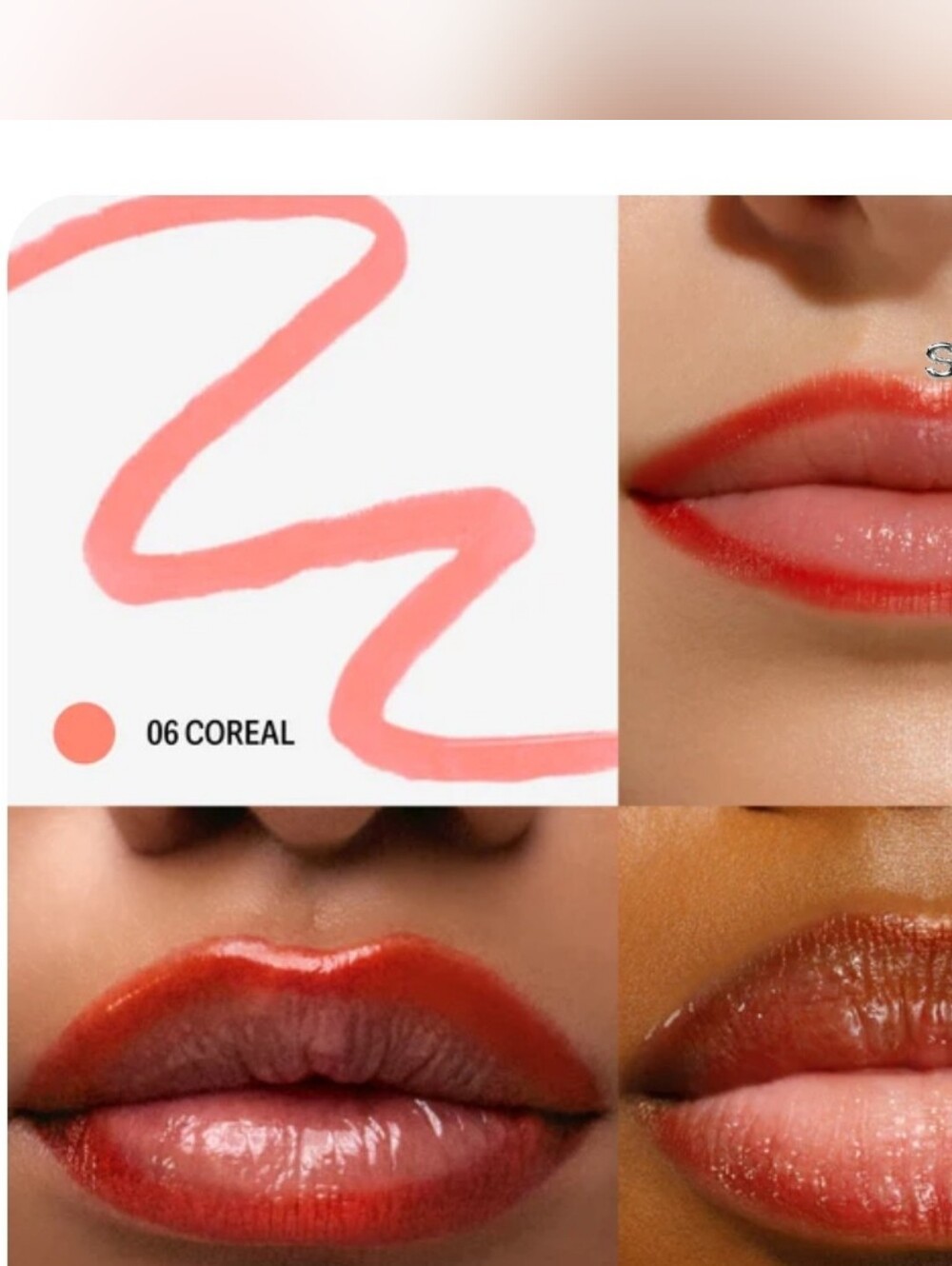 Sacheu Peel Off Lip Liner Stay-n Lip Stain in COREal 06